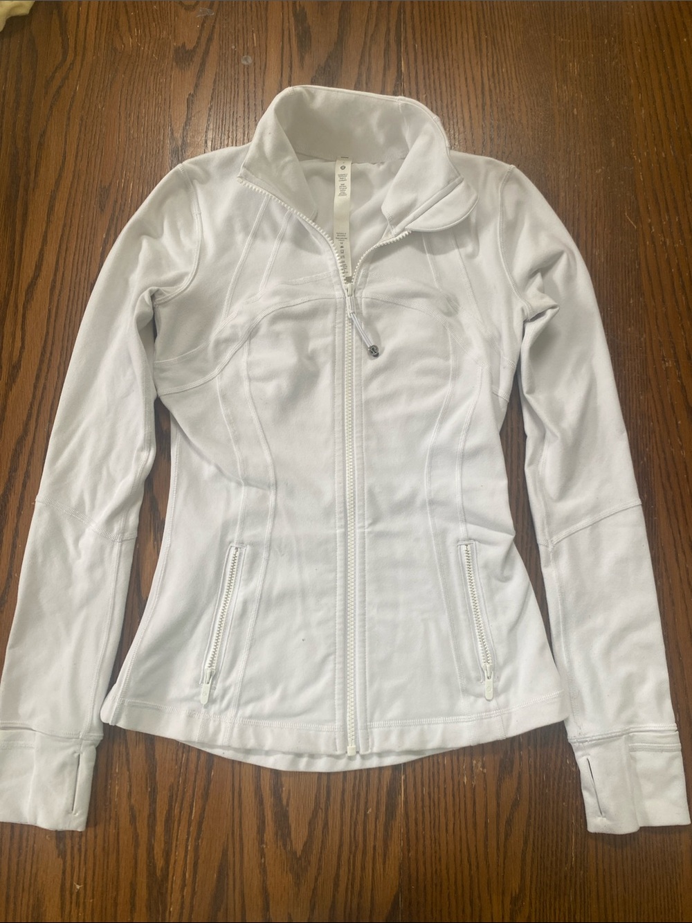 Lululemon Define Jacket in White size 4